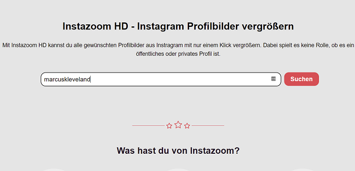 instagram profilbild vergrössern